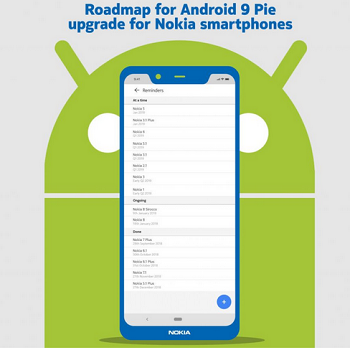 Nokia 9 pie upgrade